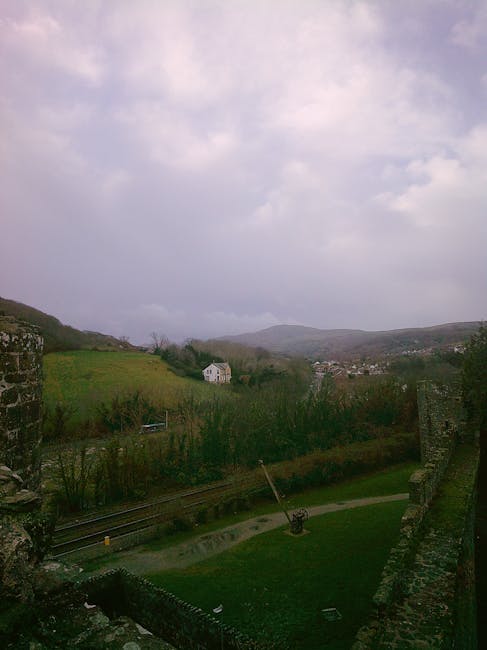 Historic castles and ruins in Wales