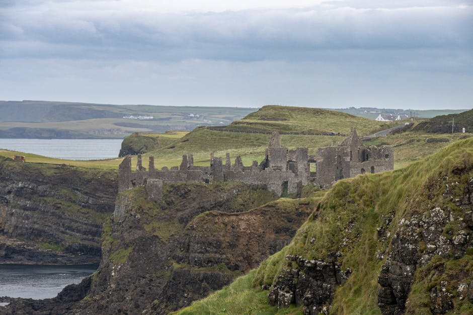 Northern Ireland Historic Sites scenic landscape of historic sites